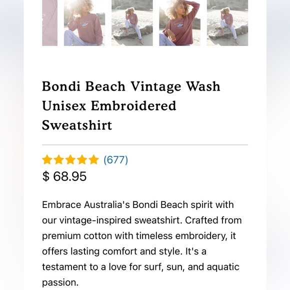 Bundle of two Deep End crew neck sweatshirts - Picture 8 of 12